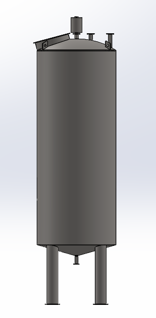 Ribbon Blender Mixer Alternate View